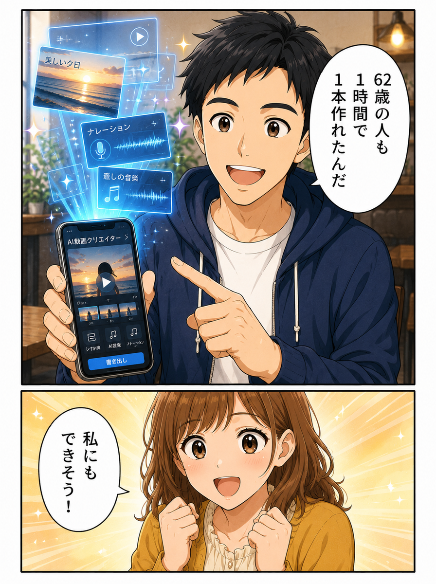 制作した書籍の漫画ページのサンプル